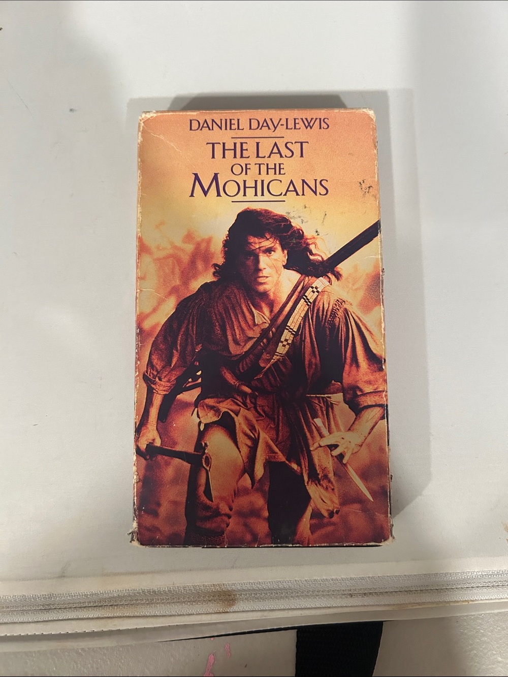 Fox Orange and Brown VHS Spine - The Last of the Mohicans